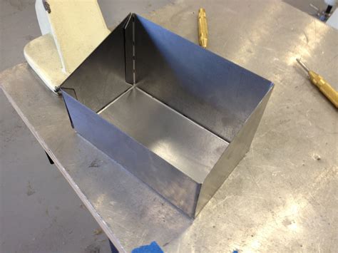 build a box with sheet metal|sheet metal box layout.